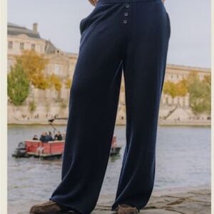 Daily Drills Navy Cashmere Pants XS/S